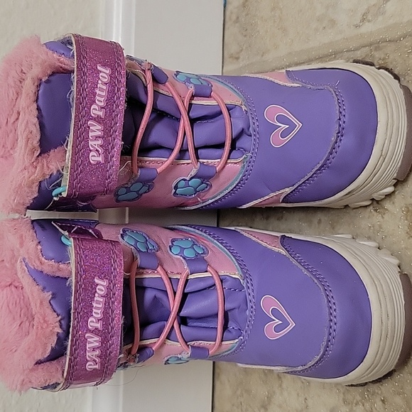 Paw Patrol Pink Plush Footwear - Picture 3 of 8